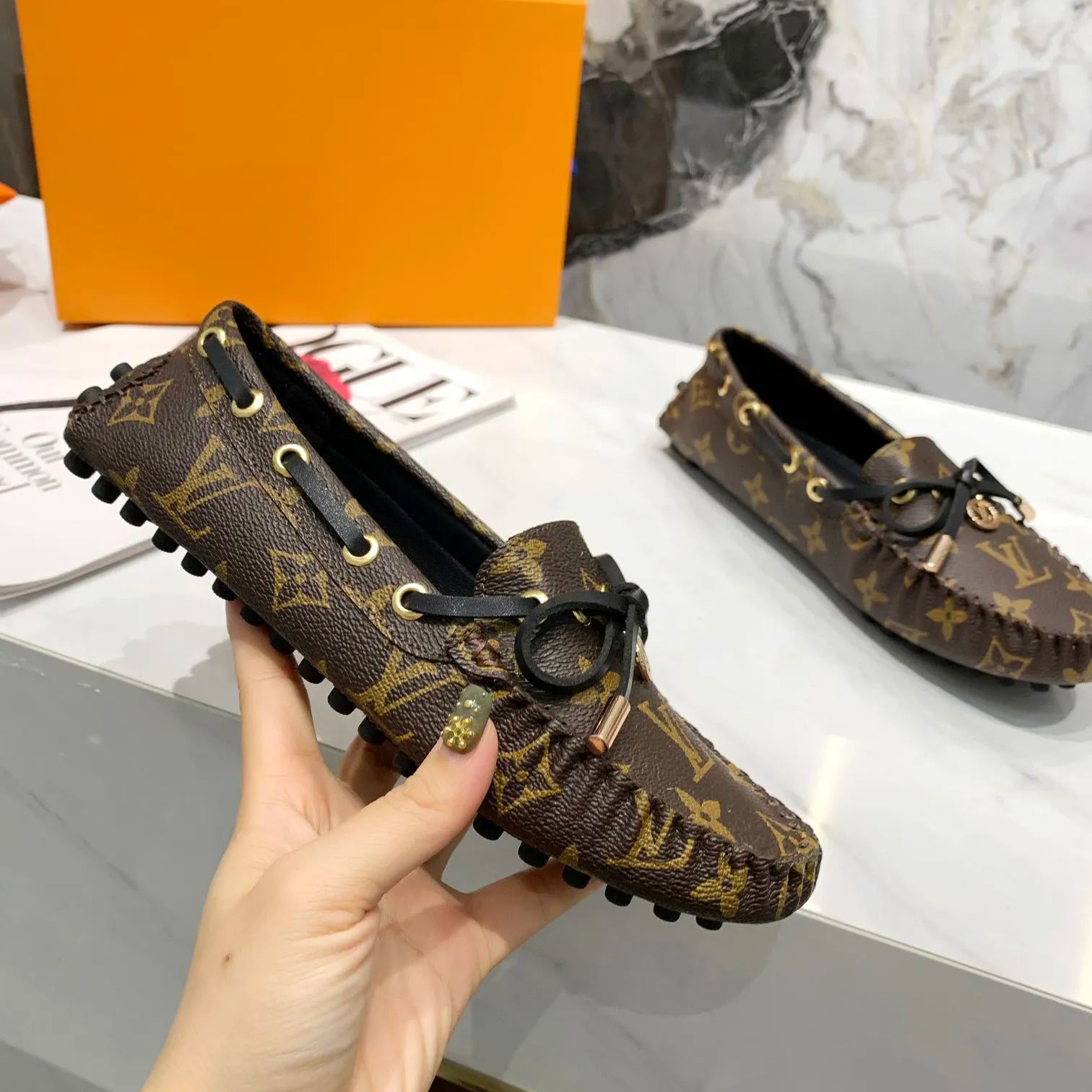 25 New 5 Colors Women's Trendy All-Match All Season Slip-on Loafers XC04070704