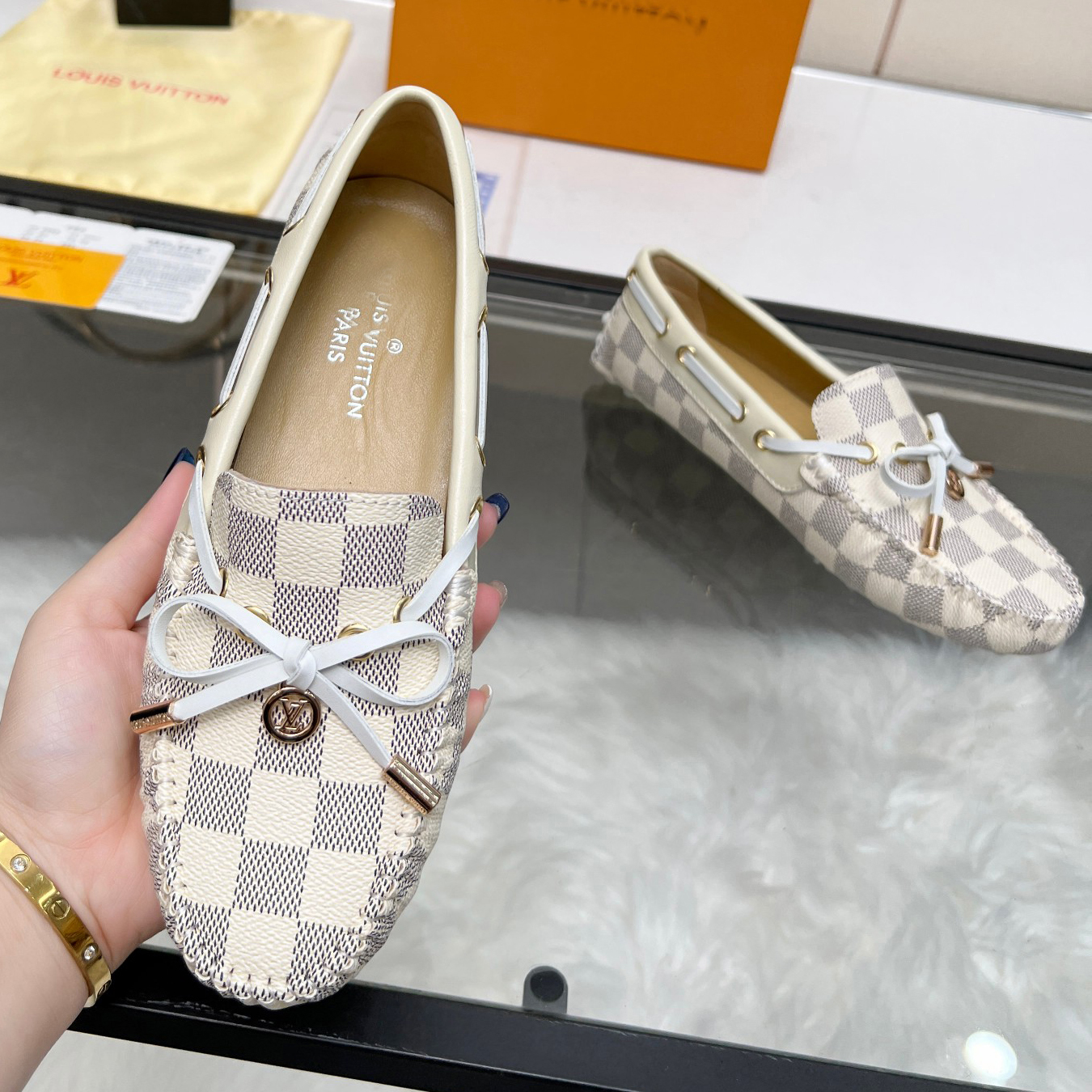 24 New Women's Trendy All-Match All Season Slip-on Loafers XC0424050601