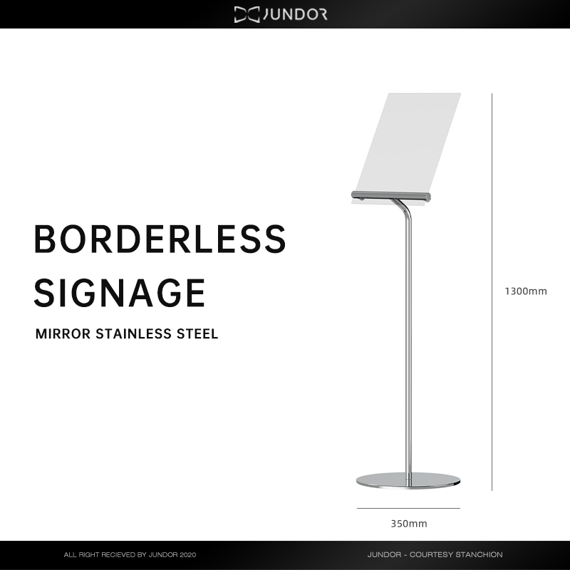 Borderless signage
