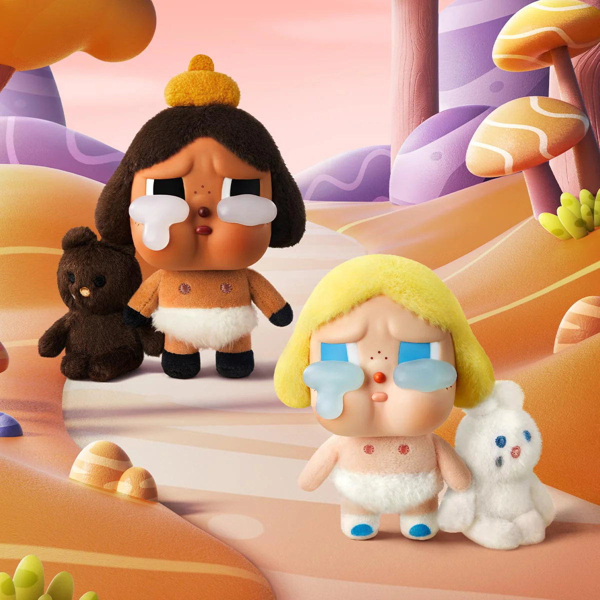 CRYBABY Crying Again Series - Adorable Vinyl Face Plush Mystery Box