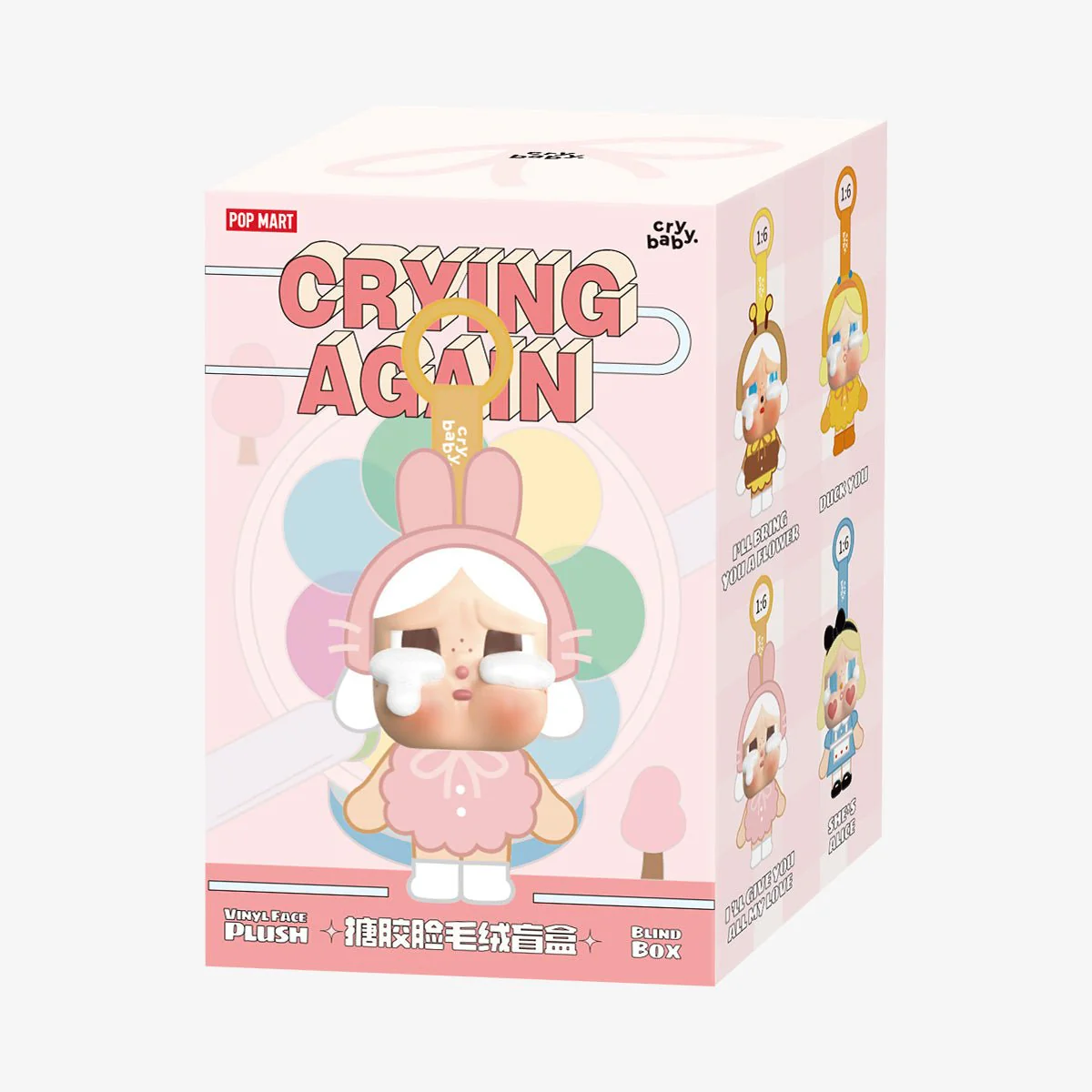 CRYBABY Crying Again Series - Adorable Vinyl Face Plush Mystery Box