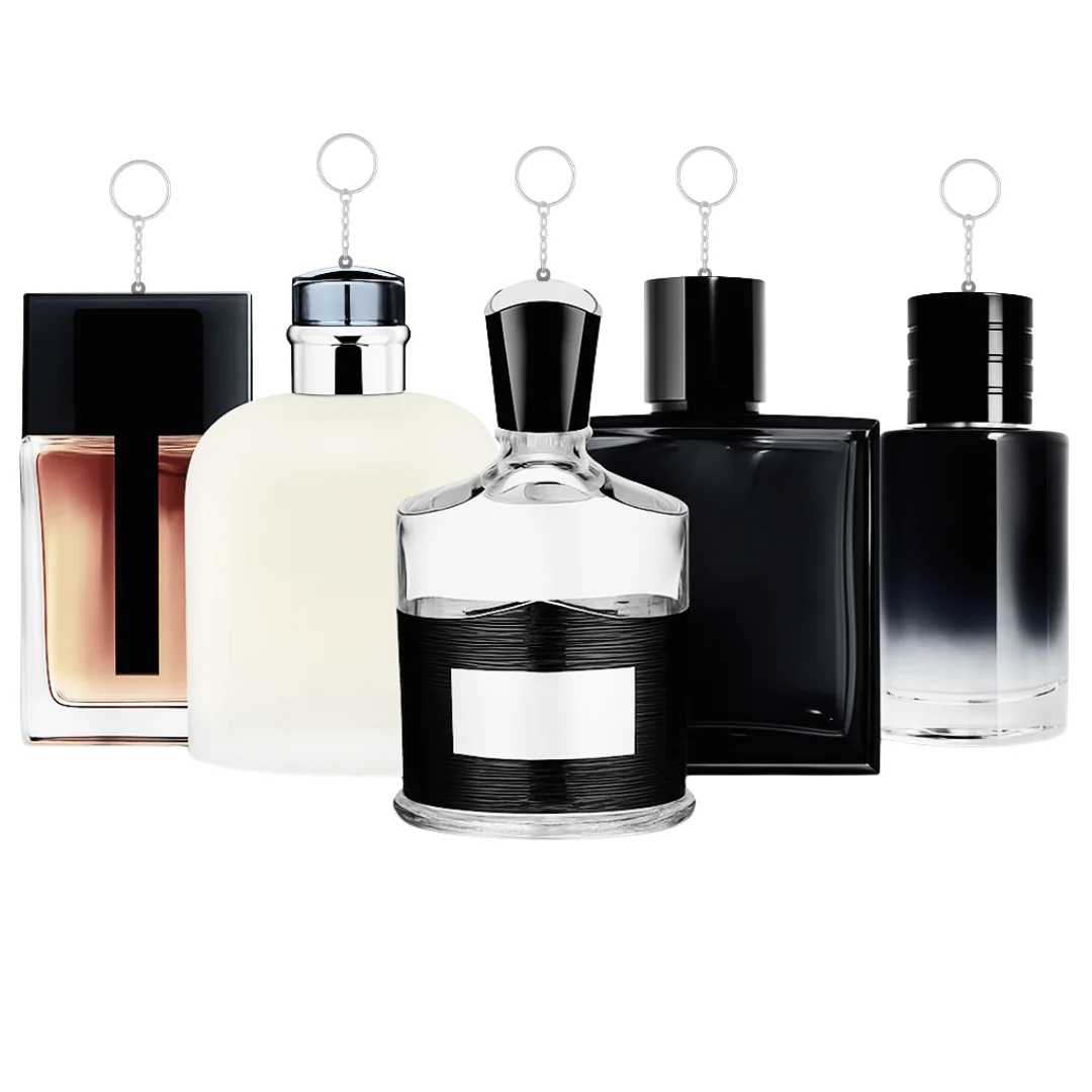 5x100ml Perfume Set Dior Sauvage, Bleu de Chanel, Yves Saint Laurent Y Eau de Parfum, Giorgio Armani Acqua di Giò Profumo & Versace Eros For Men