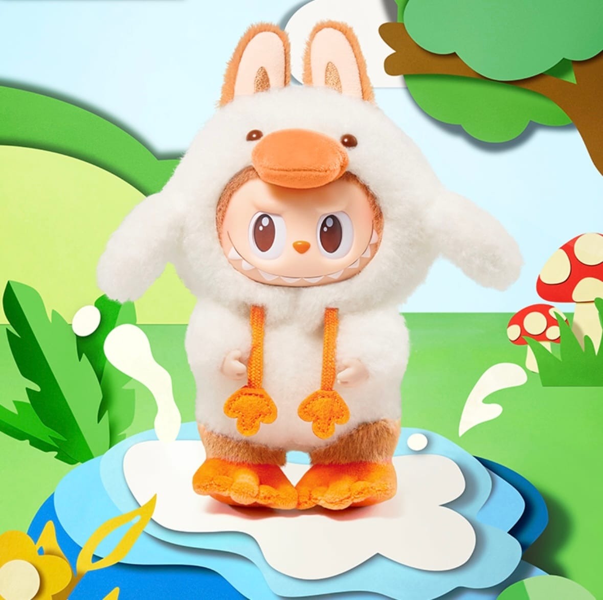 LABUBU Forest Fairy Tale Vinyl Plush Pendant Blind Box