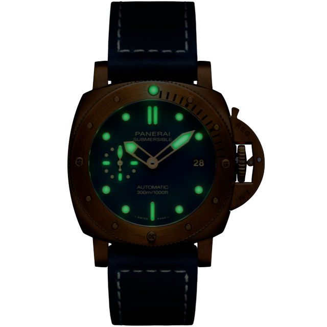 Submersible Bronzo Blu Abisso 42mm