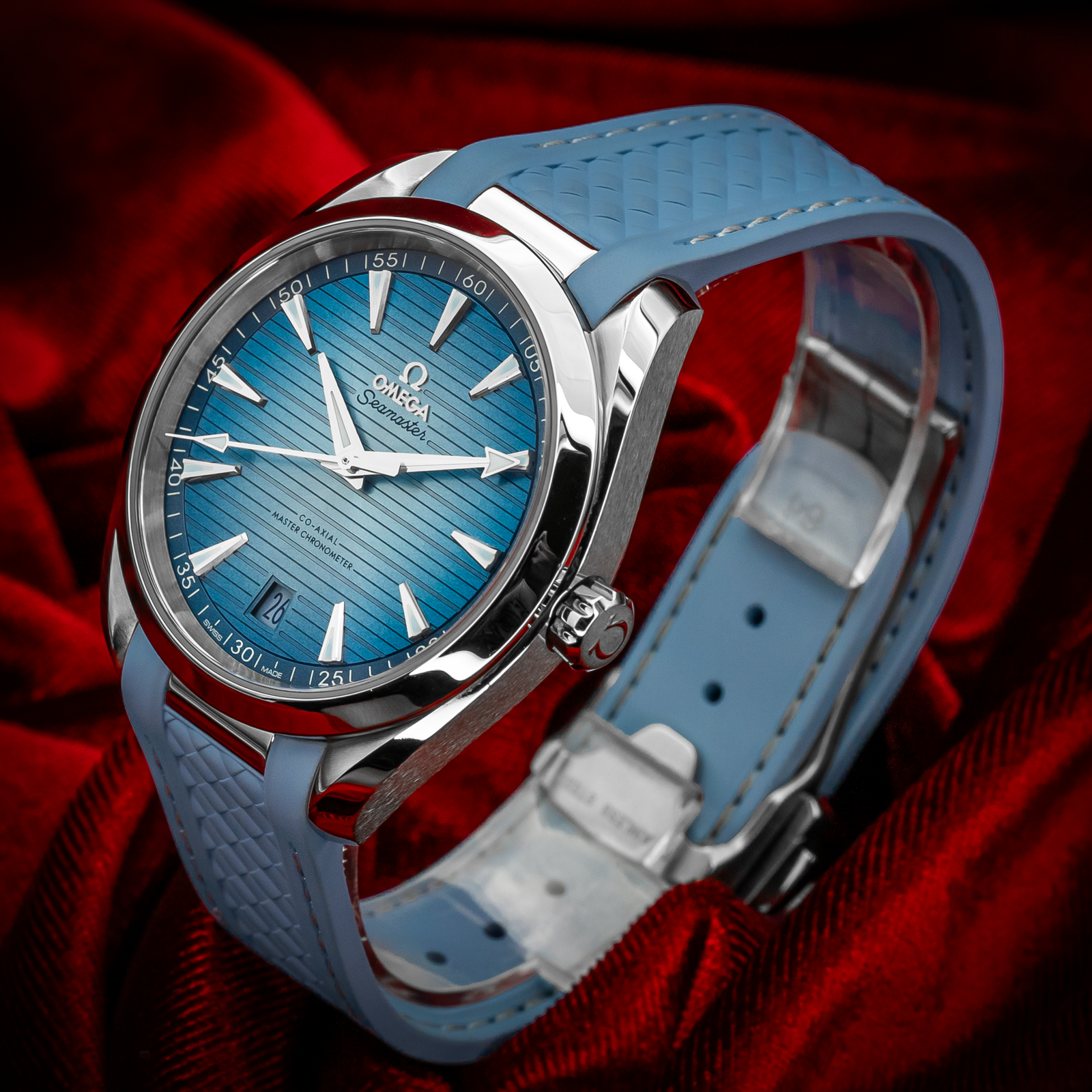 Seamaster Aqua Terra 150M Co-Axial Master Chronometer Summer Blue 41mm
