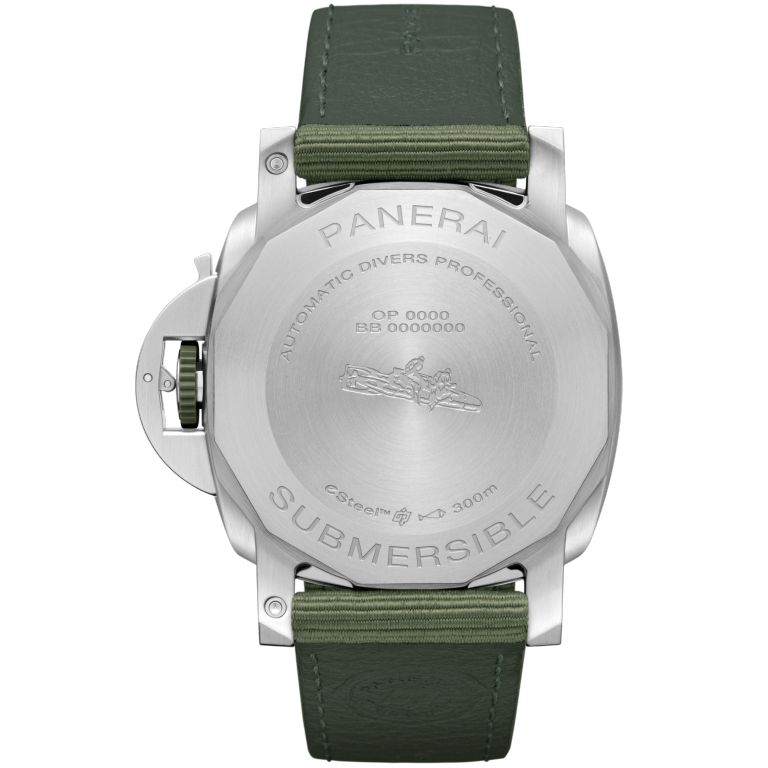 Submersible QuarantaQuattro ESteel™ Verde Smeraldo 44mm