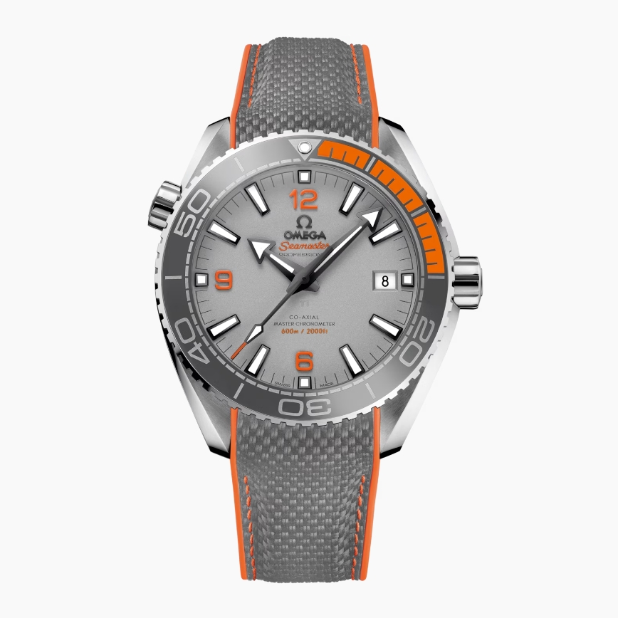 PLANET OCEAN 600M Gray / Orange 43.5mm