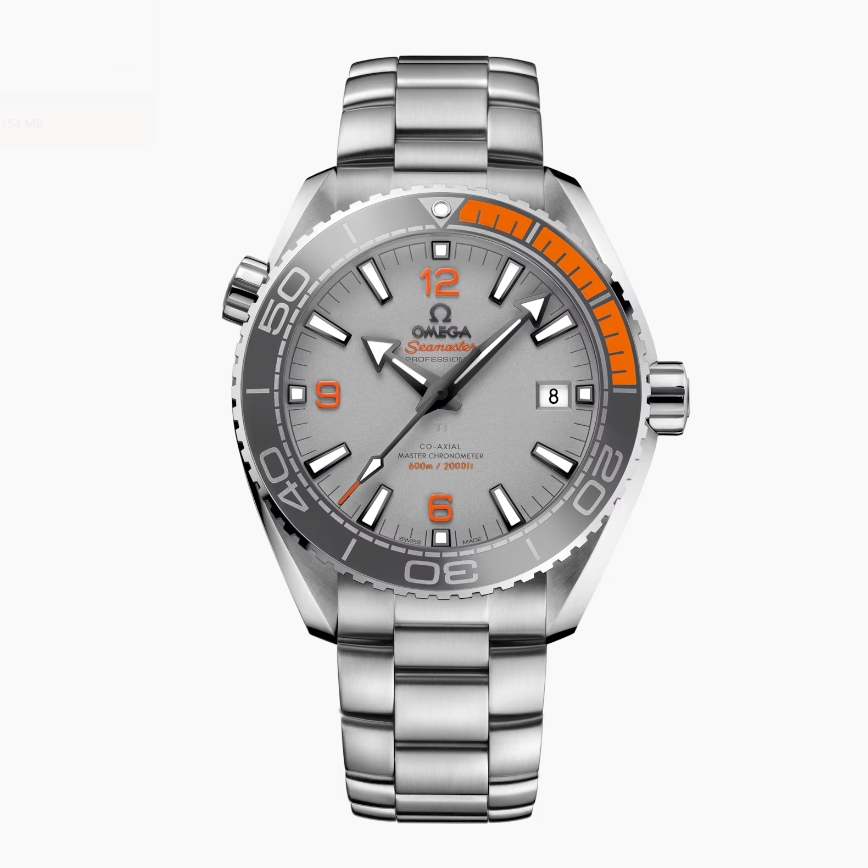 PLANET OCEAN 600M Gray / Orange 43.5mm