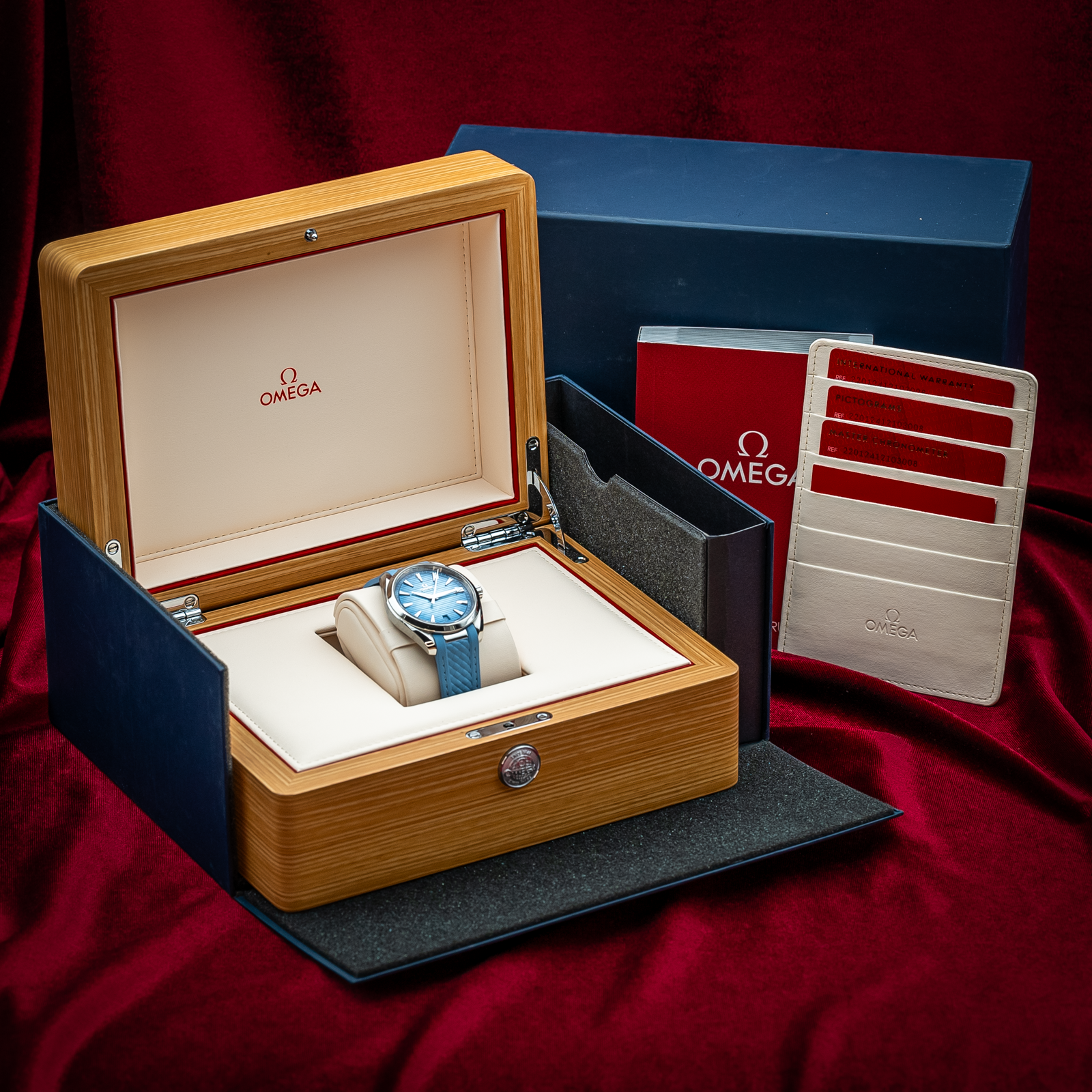 Seamaster Aqua Terra 150M Co-Axial Master Chronometer Summer Blue 41mm