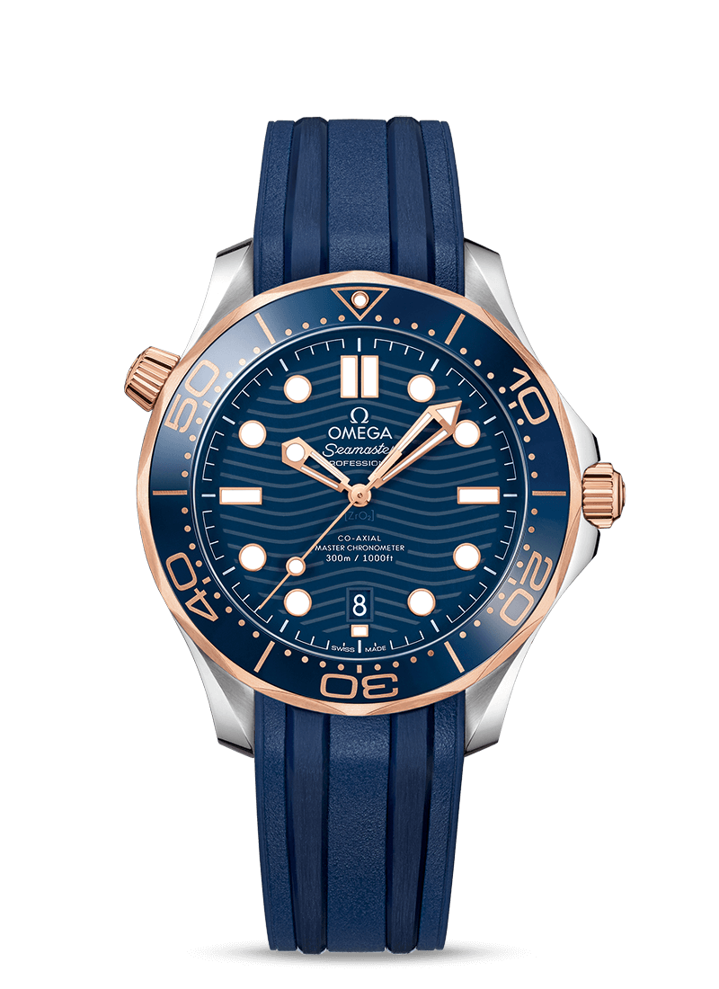 Seamaster Diver 300m Blue Sedna™ Gold 42mm