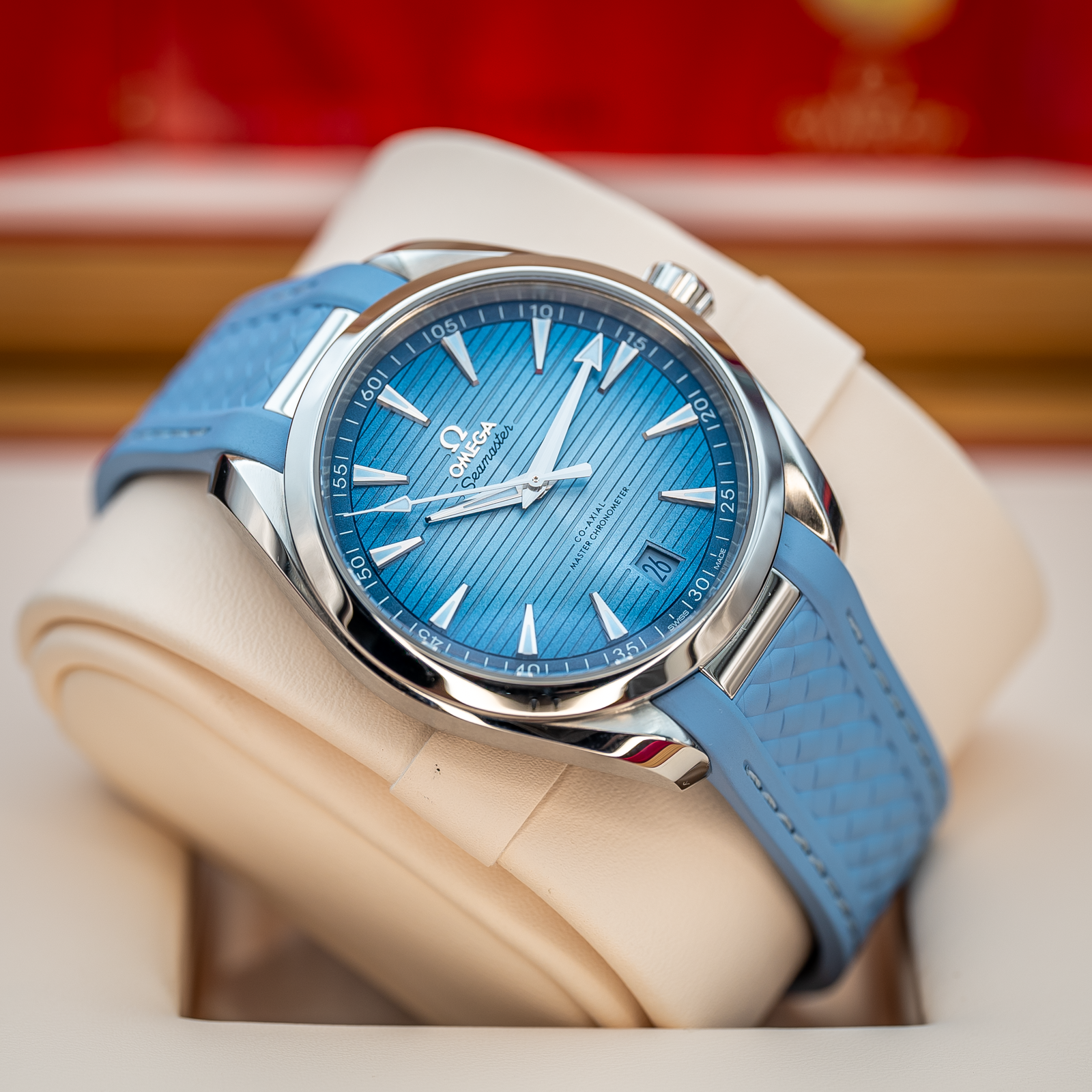 Seamaster Aqua Terra 150M Co-Axial Master Chronometer Summer Blue 41mm