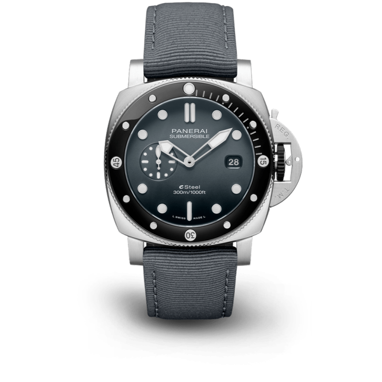 Submersible QuarantaQuattro ESteel™ Grigio Roccia 44mm
