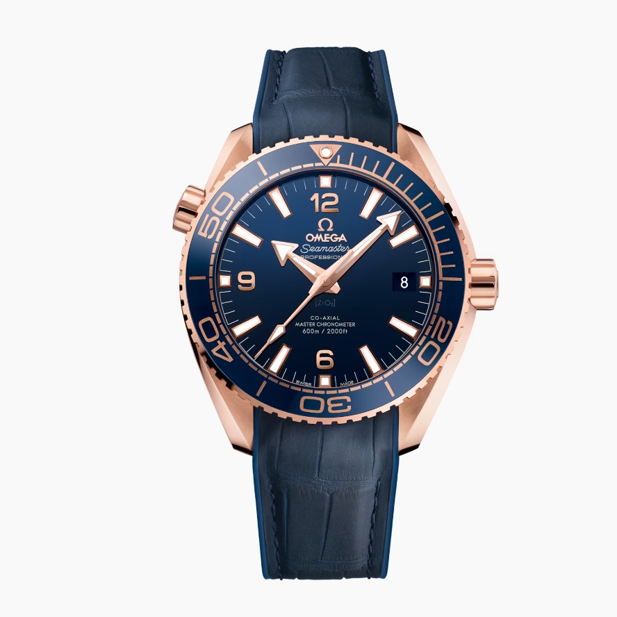 PLANET OCEAN 600M Deep Blue / Gold 43.5mm