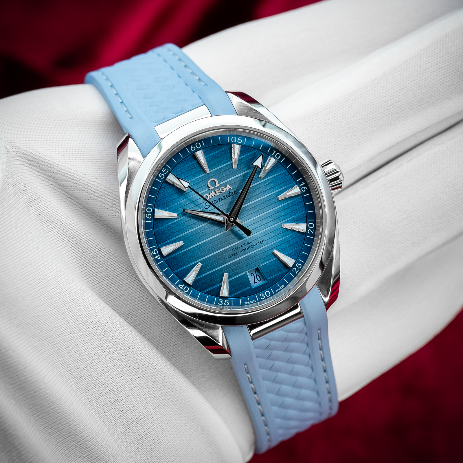 Seamaster Aqua Terra 150M Co-Axial Master Chronometer Summer Blue 41mm