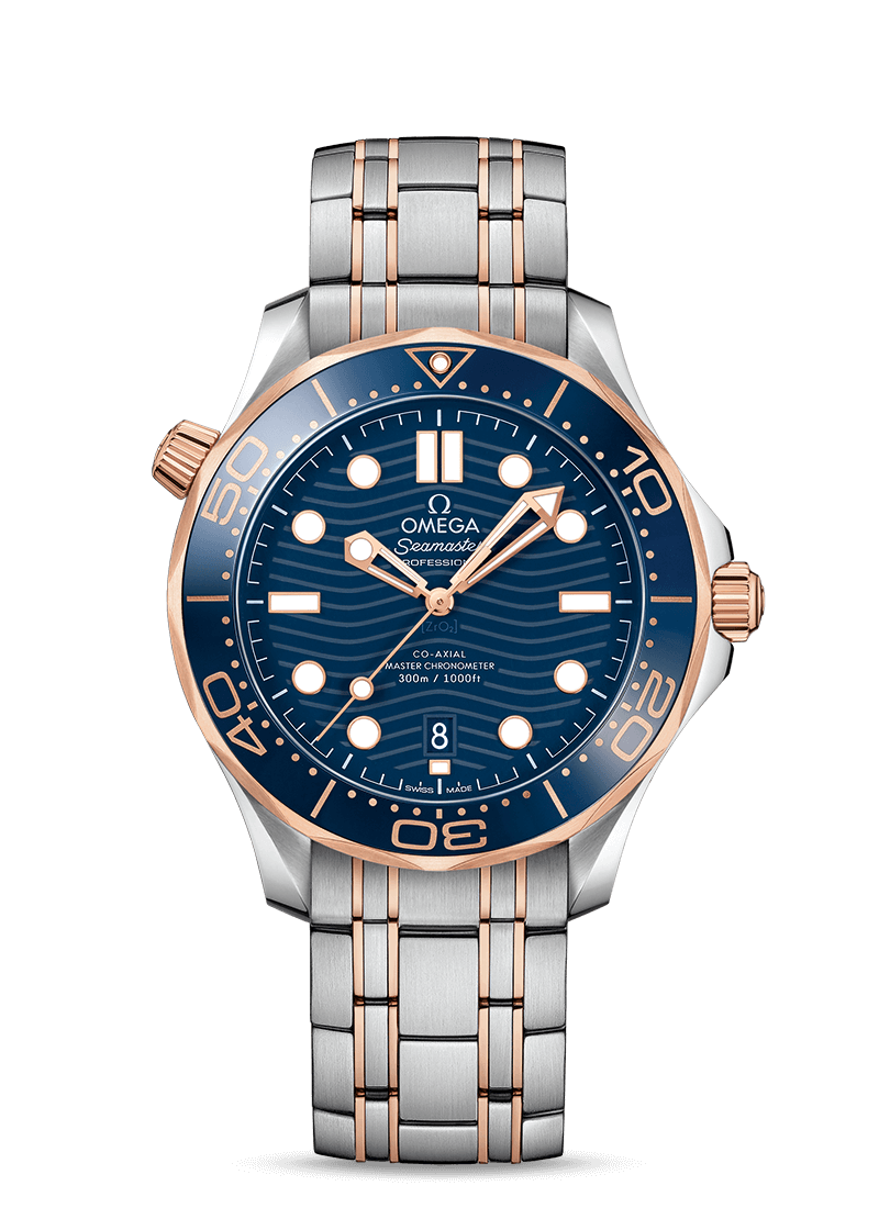 Seamaster Diver 300m Blue Sedna™ Gold 42mm