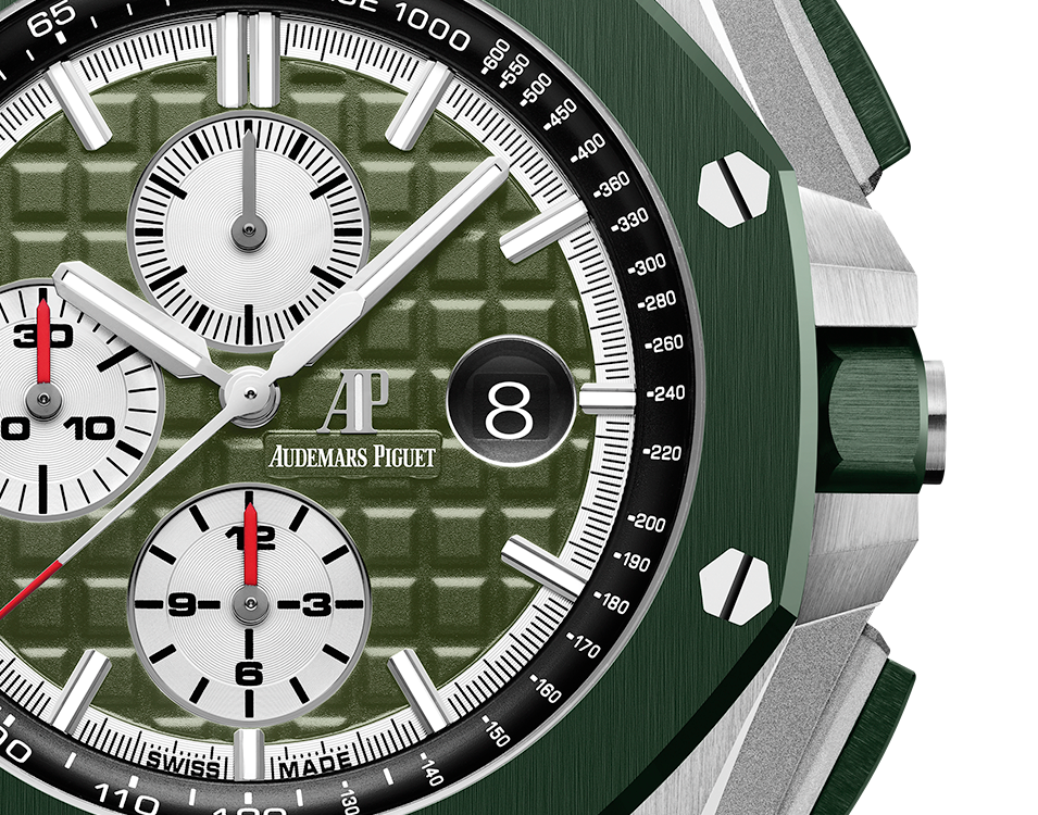 OFFSHORE Khaki Green Camouflage Dial CHRONOGRAPH 44mm