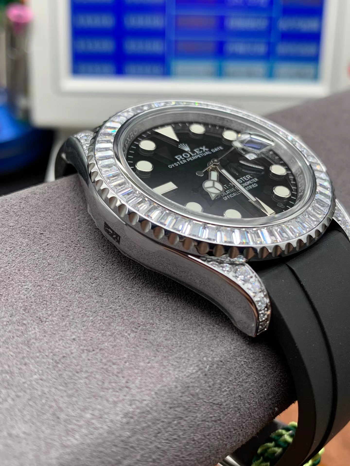 Rolex Yacht-Master Diamond Black 40mm