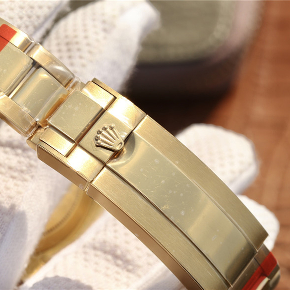 SUBMARINER GOLDEN BLUE / RED DIAMOND GOLD DIAL 40MM M126610LN-0008