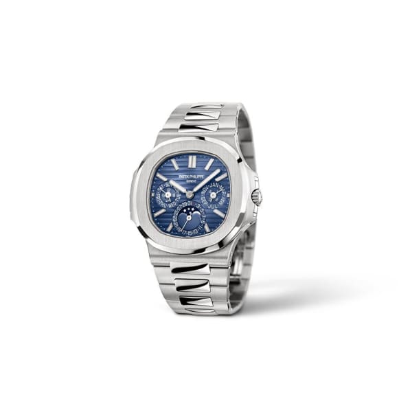 Patek Philippe Nautilus White Gold 5740-1G-001 with Blue Sunburst dial