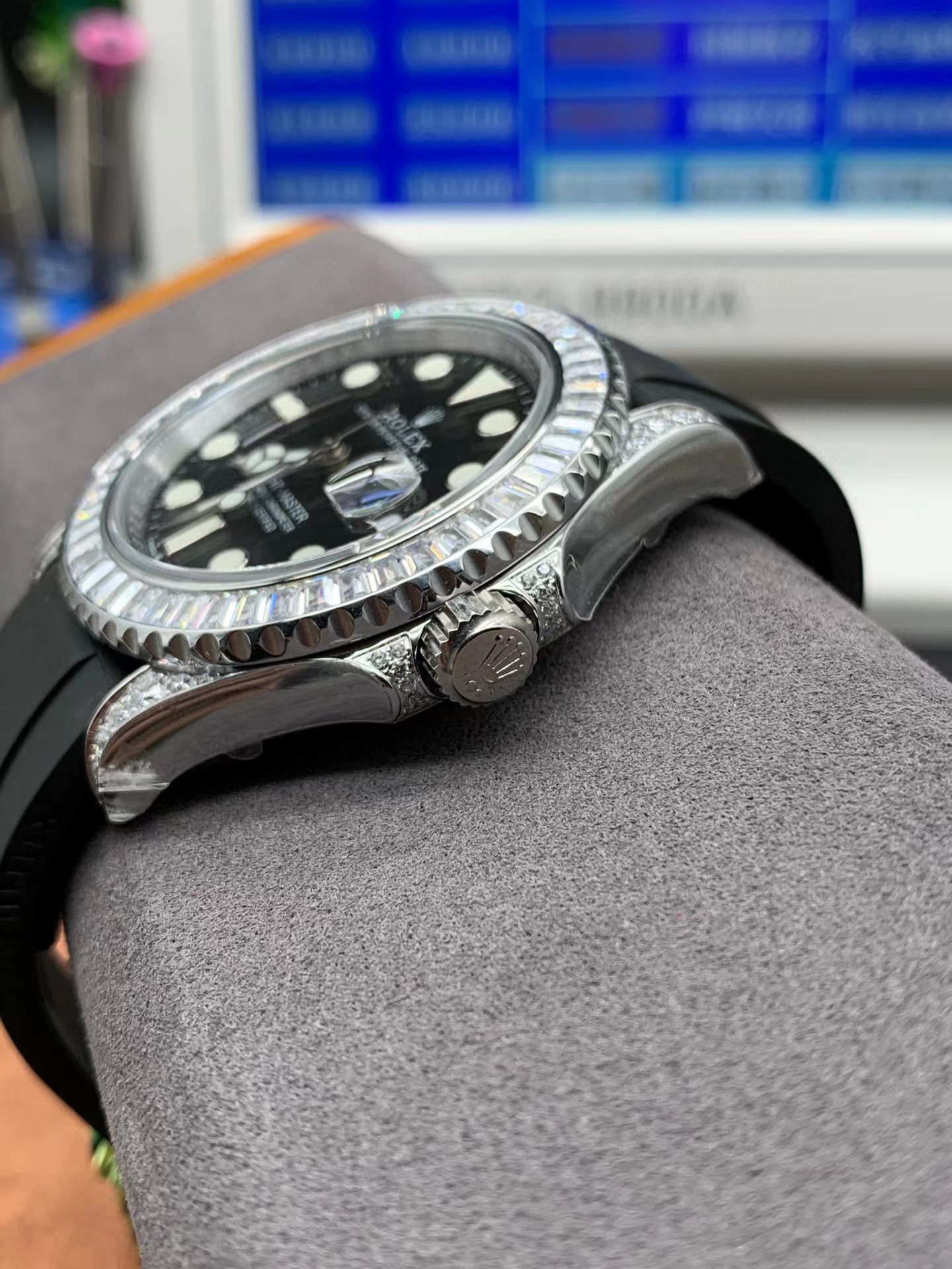 Rolex Yacht-Master Diamond Black 40mm