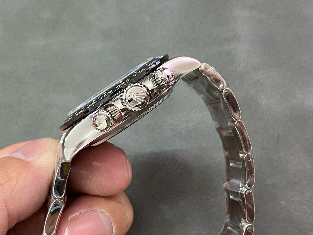 Clean Factory Rolex Daytona Panda 116500LN-0002 40MM Full 904L Black Dial