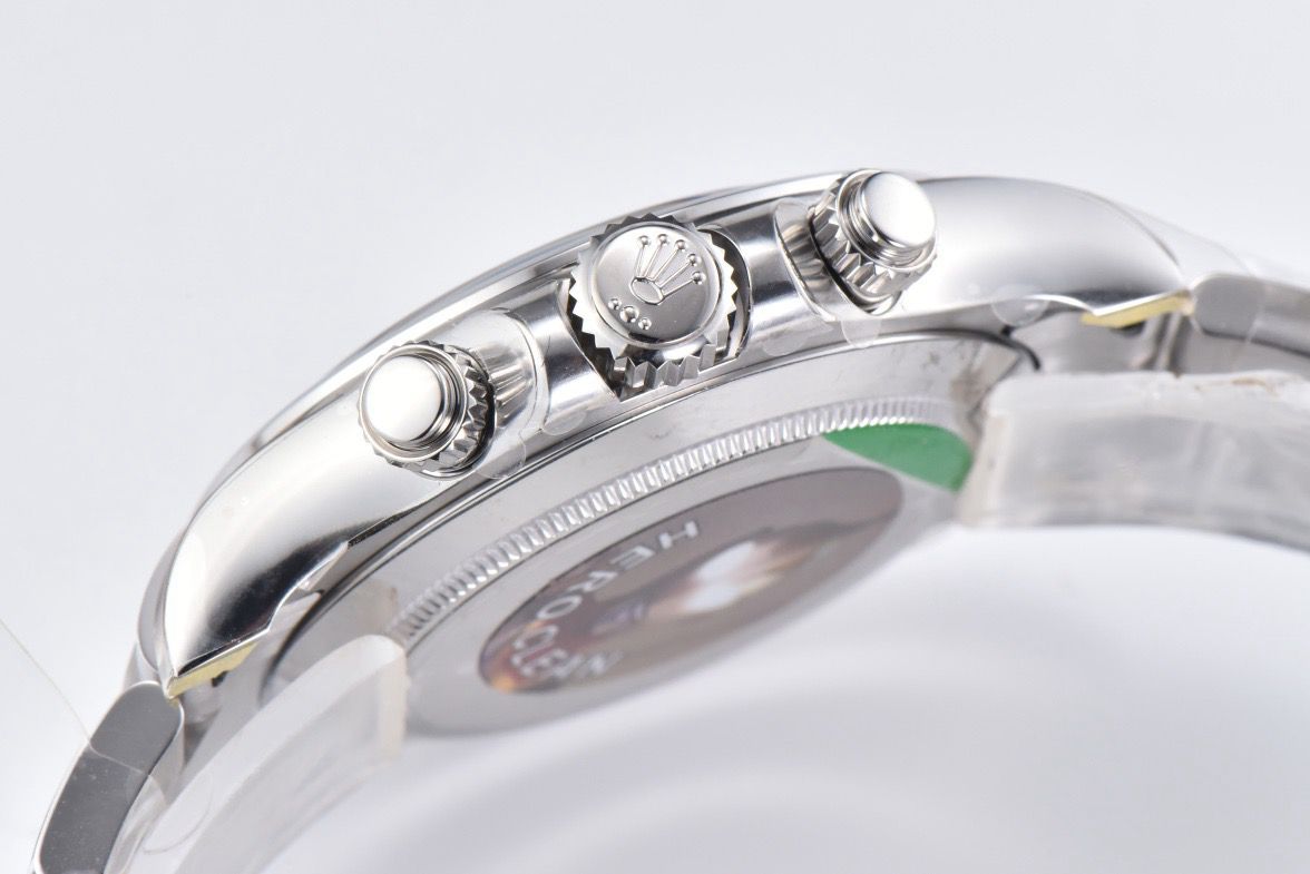 Clean Factory Rolex Daytona 116509 40MM Full White Gold Grey Dial