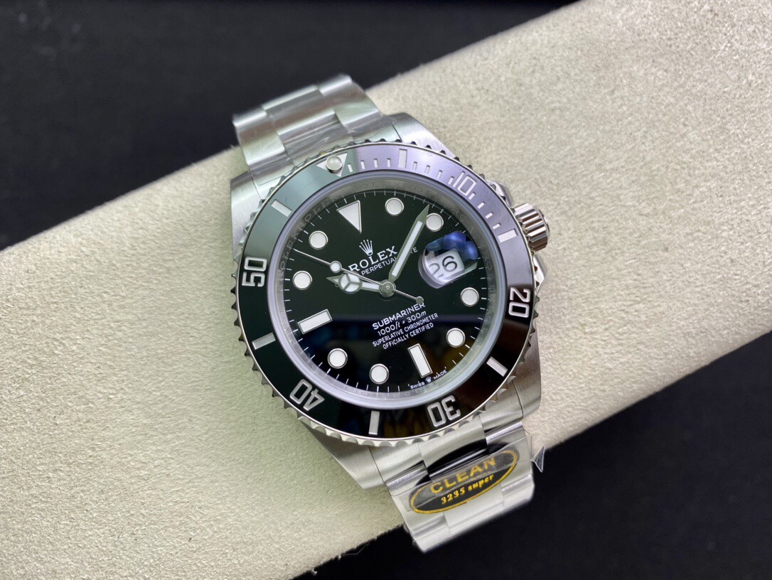 Clean Factory Rolex Submariner Date 126610LN 41mm Full 904L Black Dial