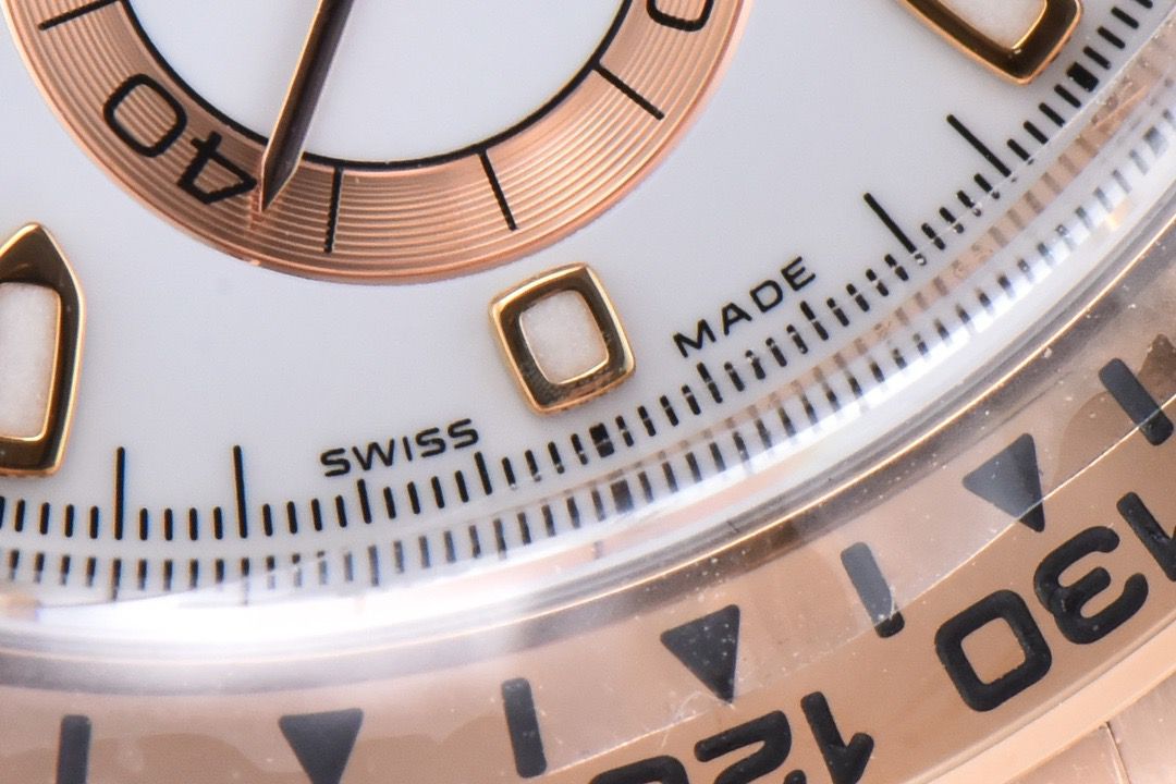 Clean Factory Rolex Daytona 116505 40MM Full Rose Gold White Dial