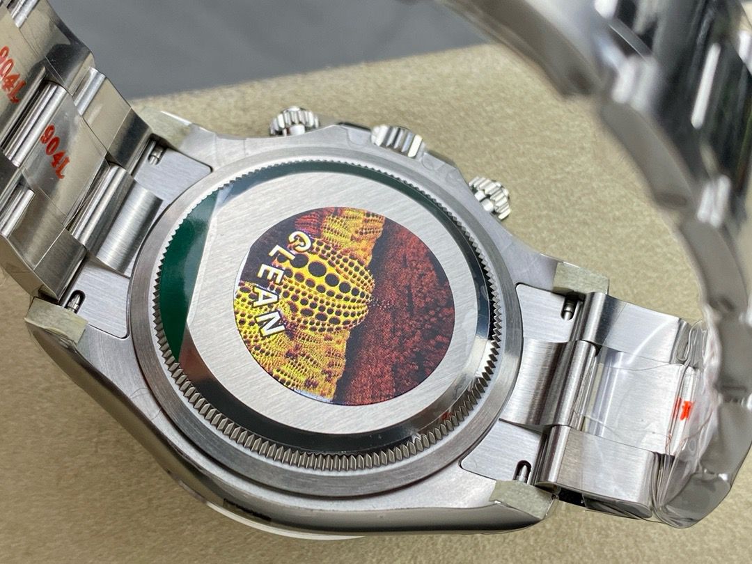 Clean Factory Rolex Daytona Panda 126500LN-0002 40MM Full 904L Black Dial