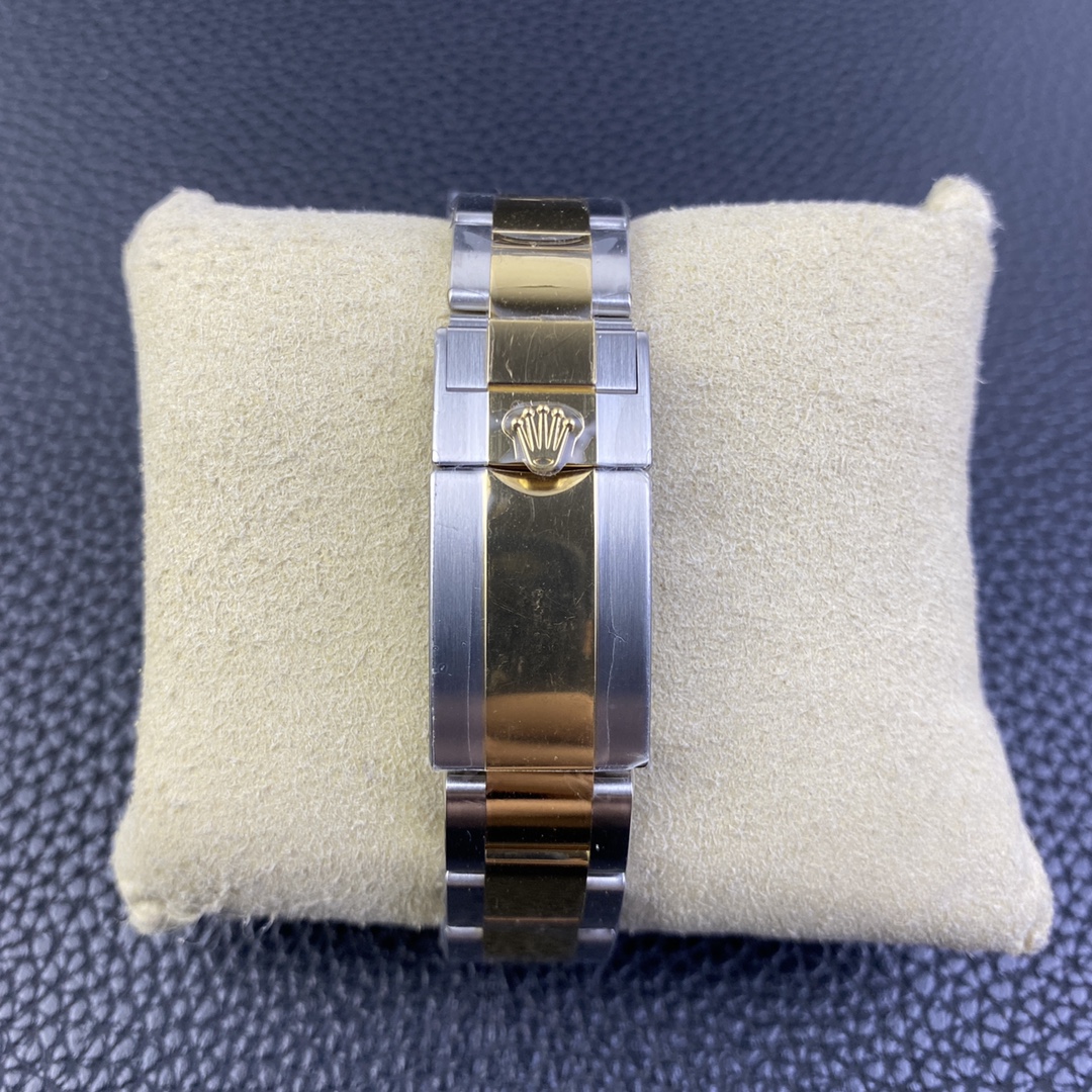 CLEAN Factory Rolex Daytona 116503 40MM Half Gold Black Dial