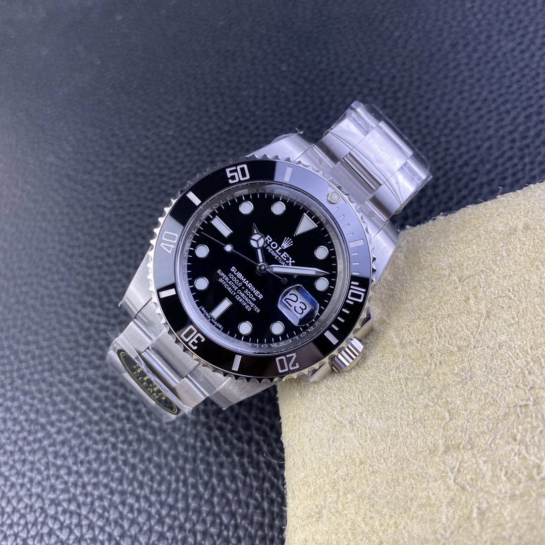 Clean Factory Rolex Submeriner Date 116610LN 40mm Full 904L Black Dial