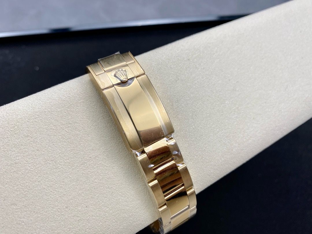 Clean Factory Rolex Daytona 116508-0001 40MM Full Yellow Gold White Dial