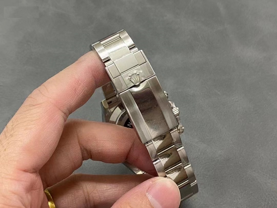 Clean Factory Rolex Daytona 116506-0004 40MM Full Platinum Arabic Number Ice Blue Dial