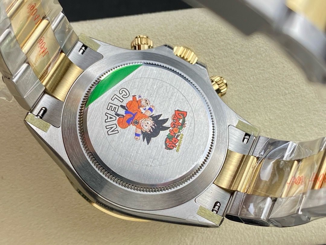 Clean Factory Rolex Daytona 116503-0001 40MM Half Gold White Dial