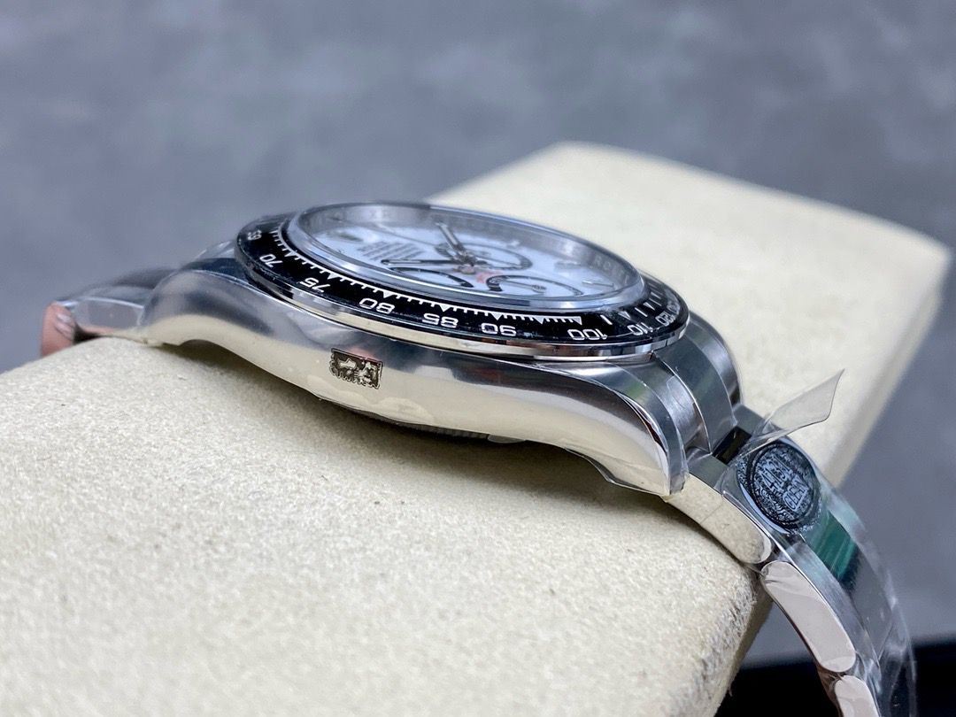 Clean Factory Rolex Daytona Panda 126500LN-0001 40MM Full 904L White Dial