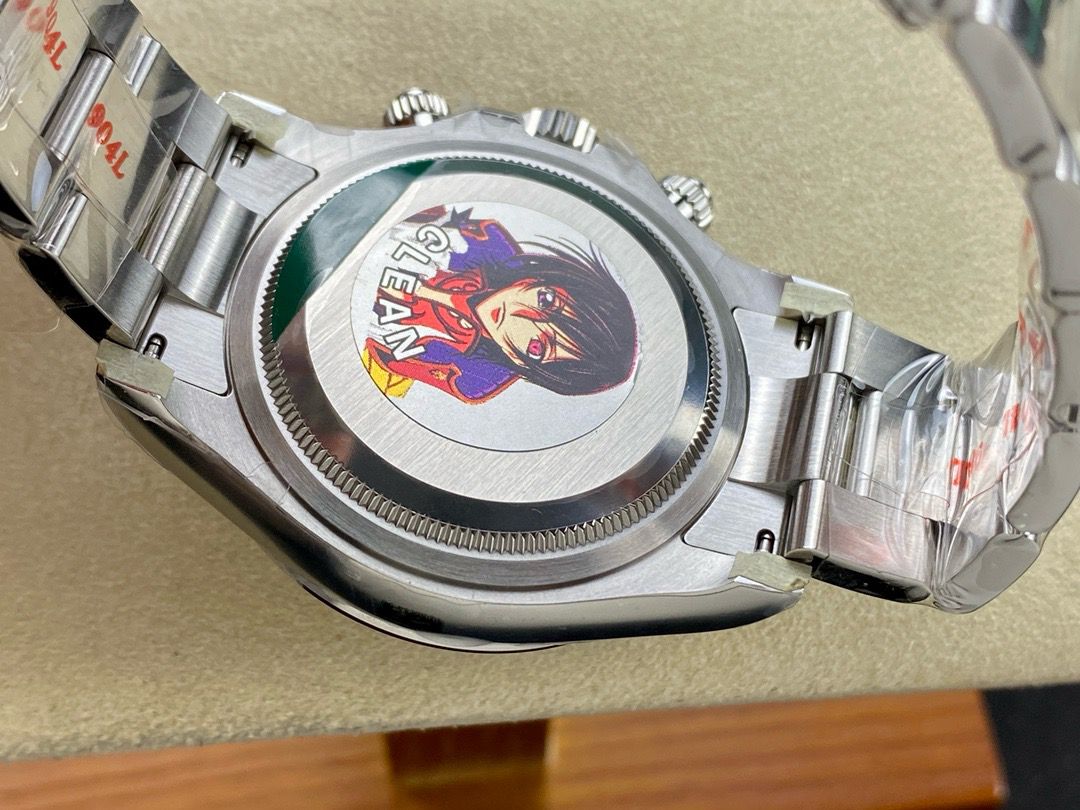 Clean Factory Rolex Daytona Panda 126500LN-0001 40MM Full 904L White Dial