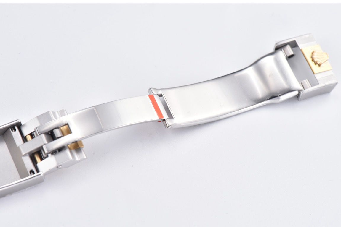 Clean Factory Rolex Daytona 116503 40MM Half Gold Diamond Mop Mother Of Pearl Dial