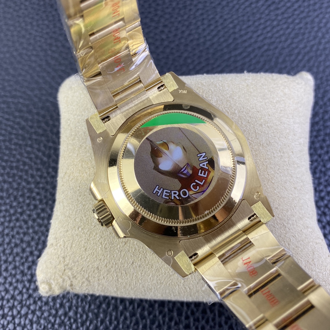 Clean Factory Rolex Submariner Date 126618LB-0002 41mm Full Yellow Gold Blue Dial