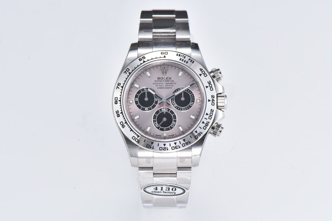 Clean Factory Rolex Daytona 116509 40MM Full White Gold Grey Dial