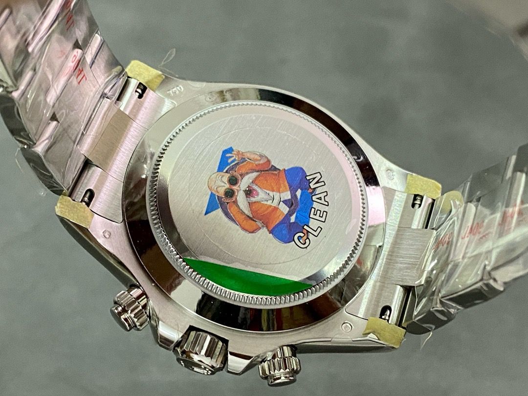 Clean Factory Rolex Daytona 116509 40MM Full White Gold Arabic Number Grey Dial