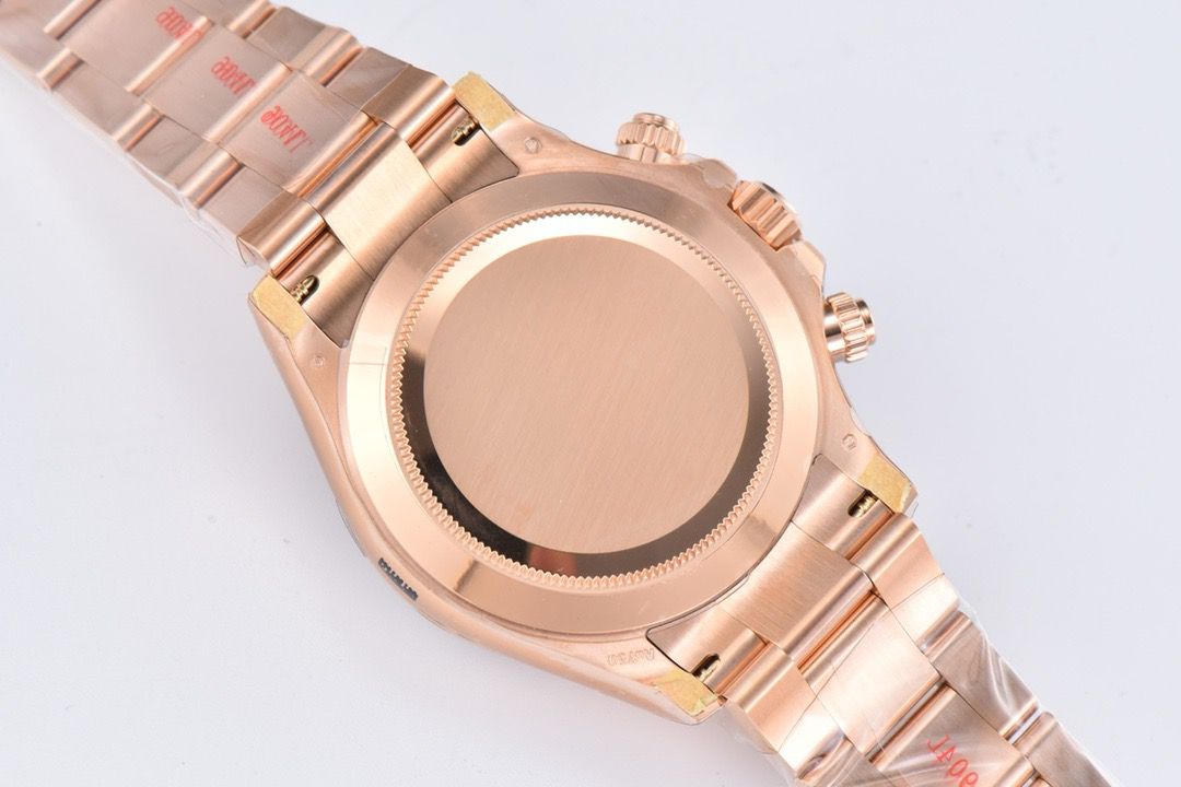 Clean Factory Rolex Daytona 116505 40MM Full Rose Gold White Dial