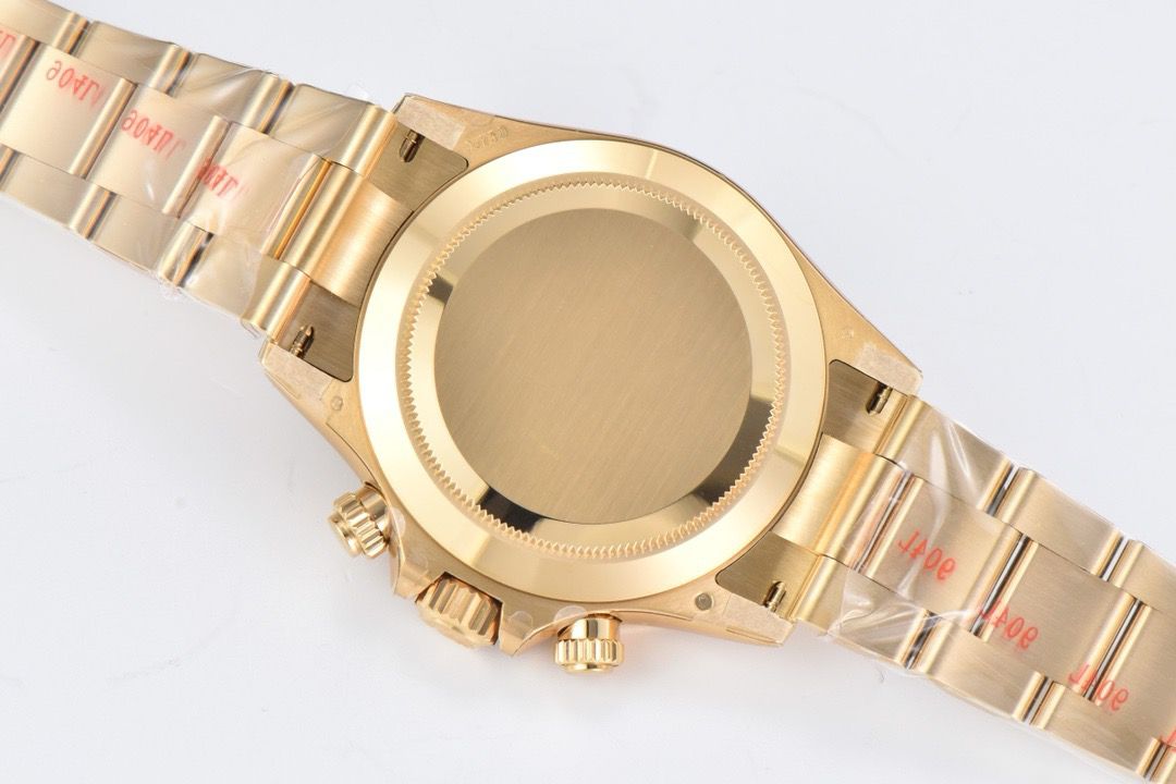 Clean Factory Rolex Daytona 116508 40MM Full Yellow Gold Diamond Mop Mother Of Pearl Dial