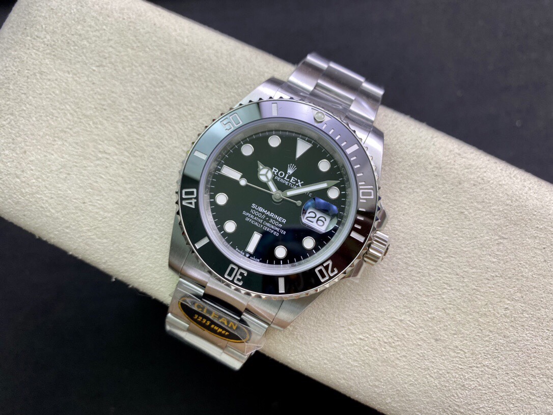Clean Factory Rolex Submariner Date 126610LN 41mm Full 904L Black Dial