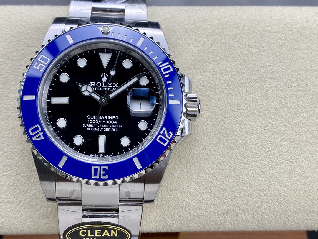 Clean Factory Rolex Submariner Date 126619LB 41mm Full White Gold Black Dial