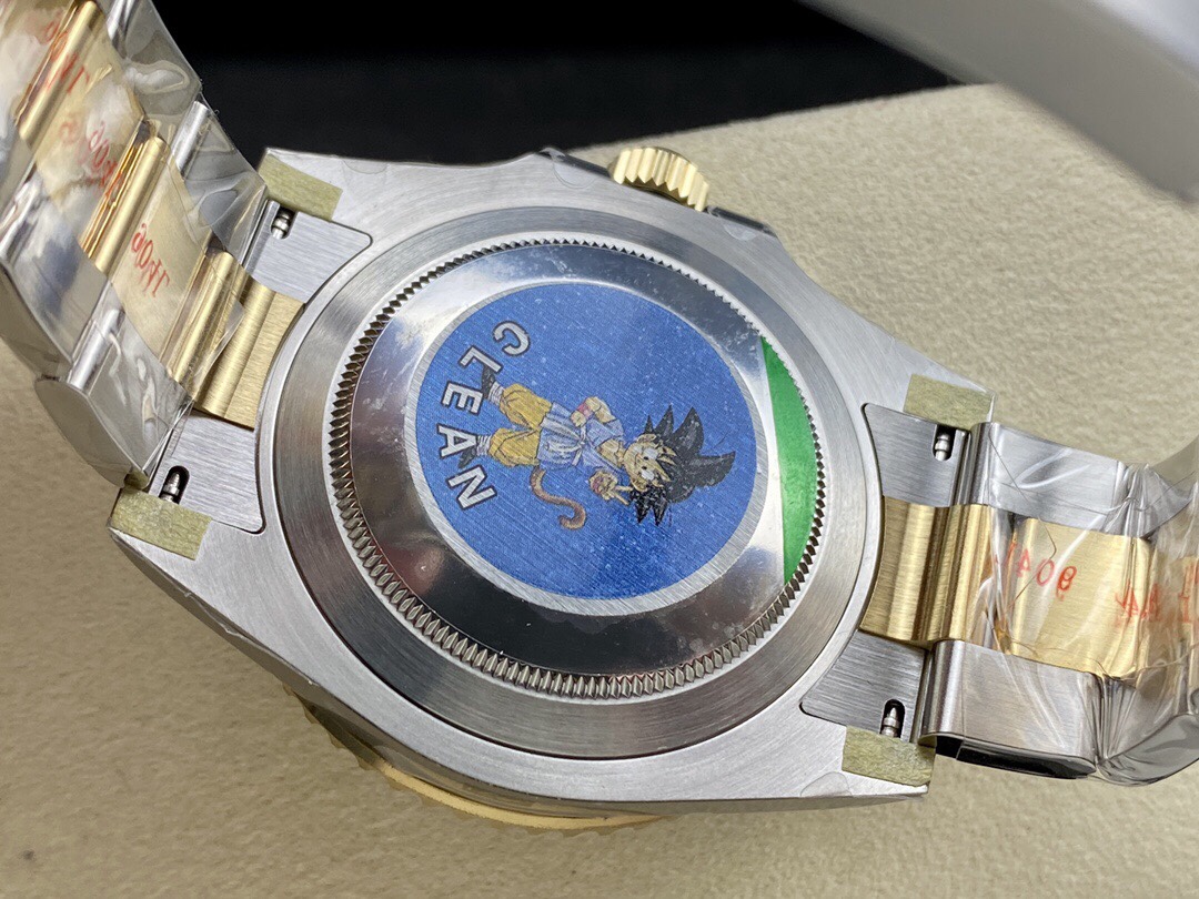 Clean Factory Rolex Submariner Date 126613LN 41mm Half Gold Black Dial