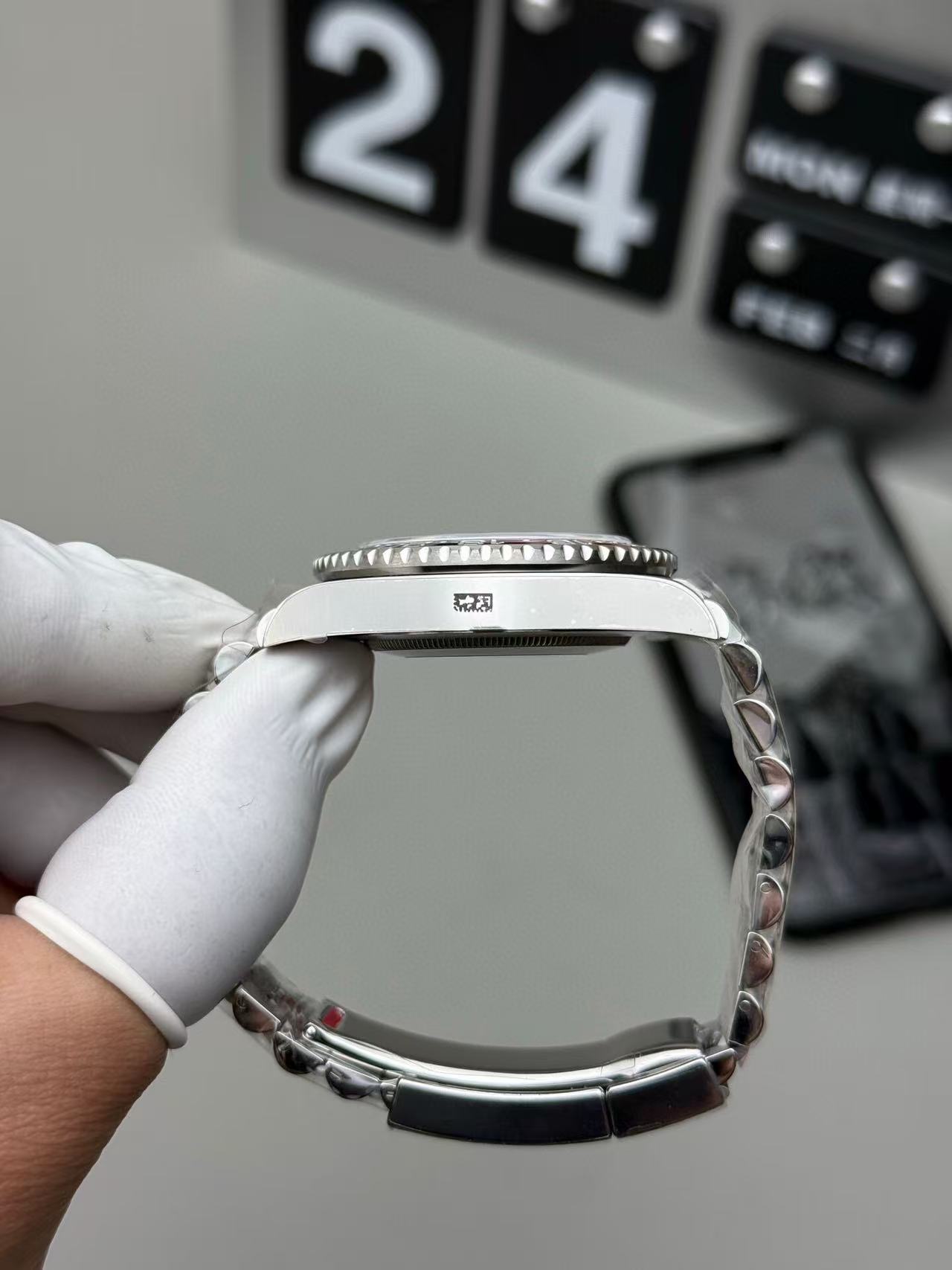 Clean Factory Rolex Pepsi GMT-MASTER II 126710BLRO-0001 40mm Full 904L Black Dial Jubilee