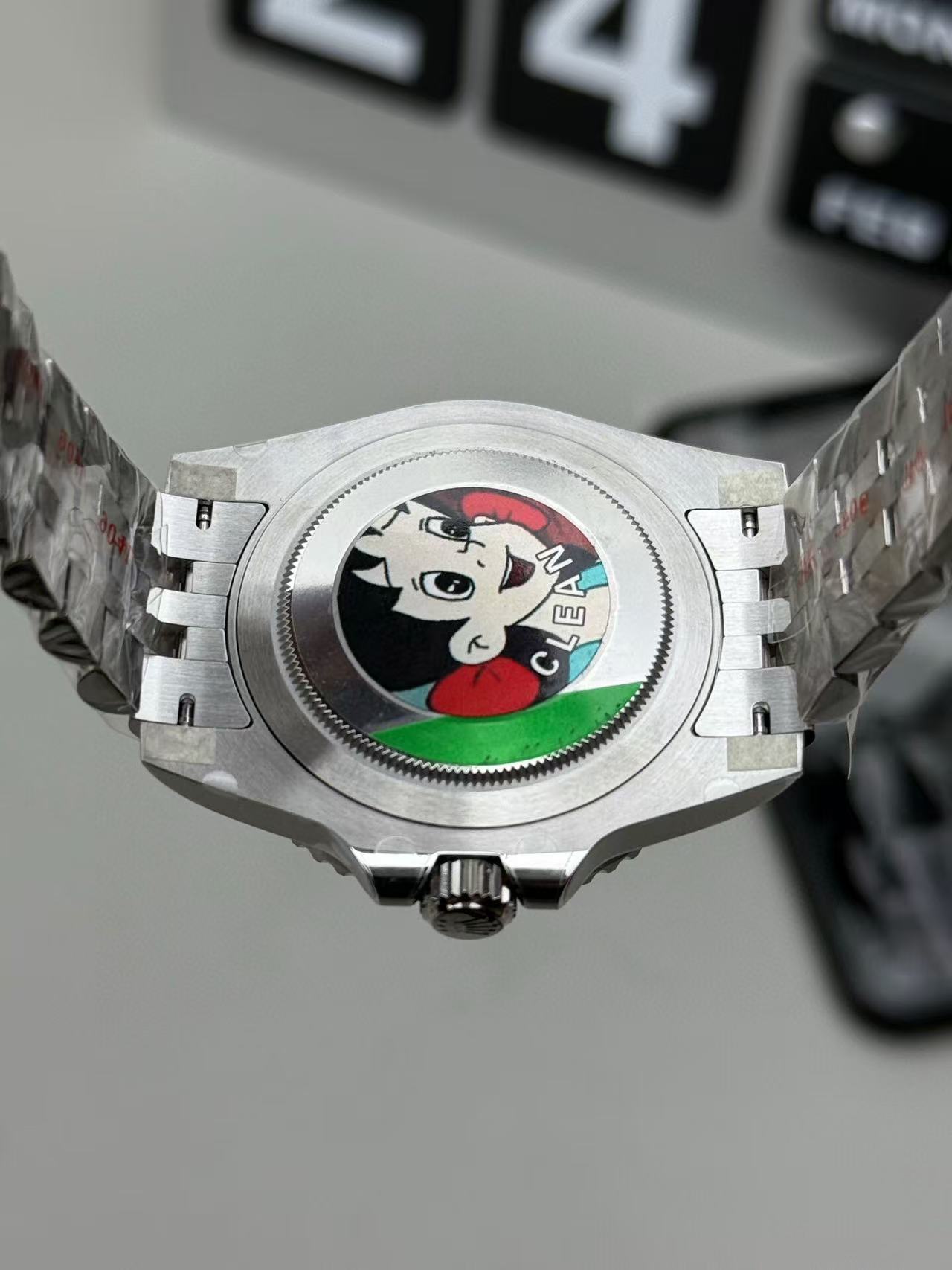 Clean Factory Rolex Pepsi GMT-MASTER II 126710BLRO-0001 40mm Full 904L Black Dial Jubilee