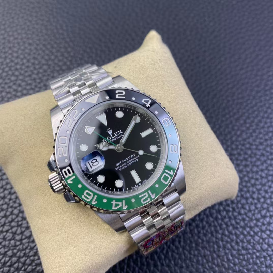 Clean Factory Rolex 126720VTNR-0002 Sprite GMT-MASTER II 40MM Full 904L Black Dial Jubilee