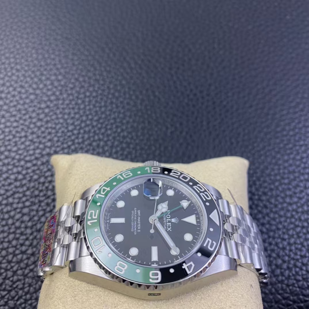 Clean Factory Rolex 126720VTNR-0002 Sprite GMT-MASTER II 40MM Full 904L Black Dial Jubilee