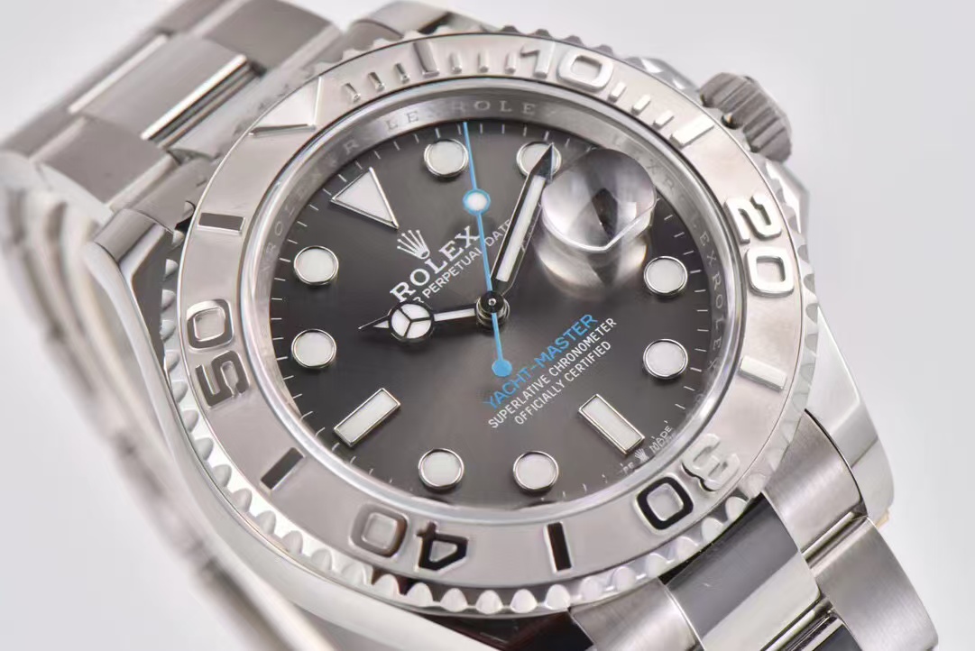 Clean Factory Rolex Yacht-Master 126622-0001 40mm 904L&Platinum Grey Dial